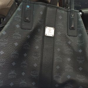 Brand new Luxury MCM handbag navy blue